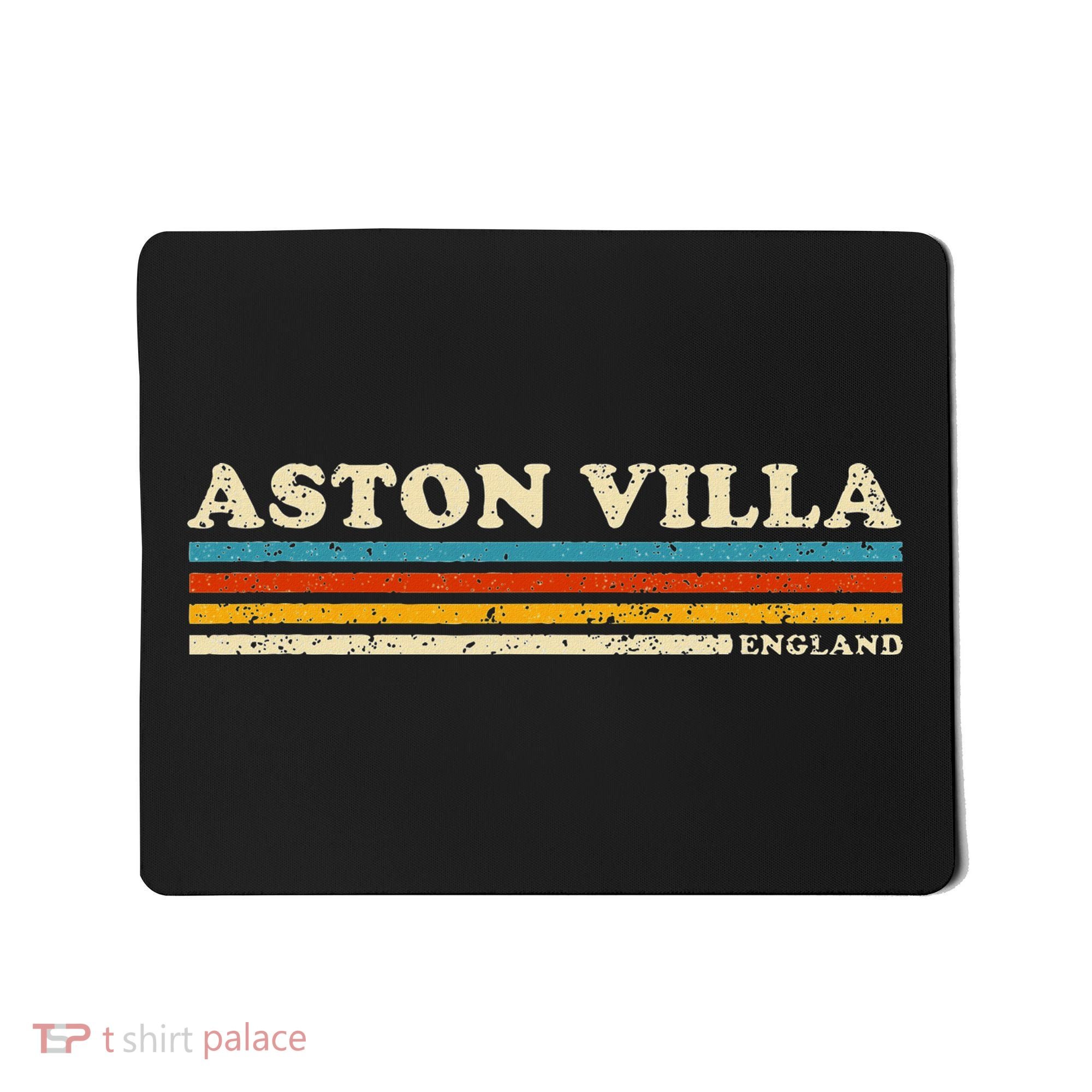 Retro Stripe Aston Villa Mousepad