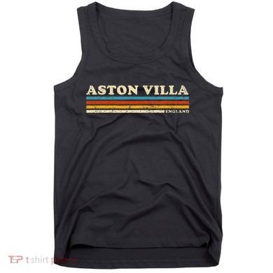 Retro Stripe Aston Villa Tank Top