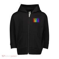 Roygbiv Sketchy Art Teacher Artist Painter Painting Toddler Zip Fleece Hoodie thumb 0