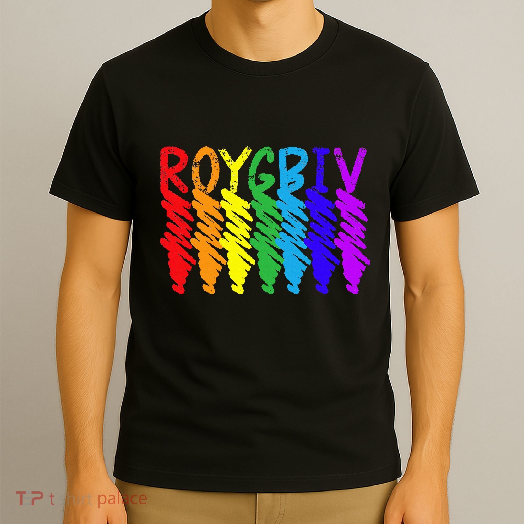 Roygbiv Sketchy Art Teacher Artist Painter Painting T-Shirt
