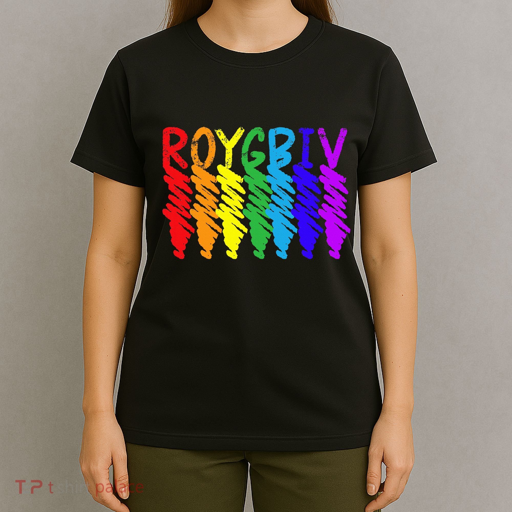 Roygbiv Sketchy Art Teacher Artist Painter Painting T-Shirt