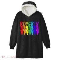 Roygbiv Sketchy Art Teacher Artist Painter Painting Hooded Wearable Blanket thumb 0