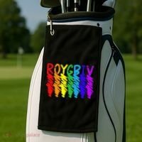 Roygbiv Sketchy Art Teacher Artist Painter Painting Golf Towel thumb 2