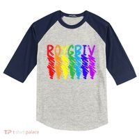 Roygbiv Sketchy Art Teacher Artist Painter Painting Kids Colorblock Raglan Jersey thumb 0