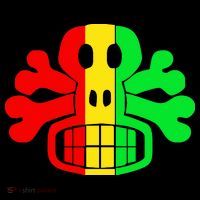RASTA SKULL AND CROSSBONES Reggae Dub Club Rave Coffee Mug thumb 5