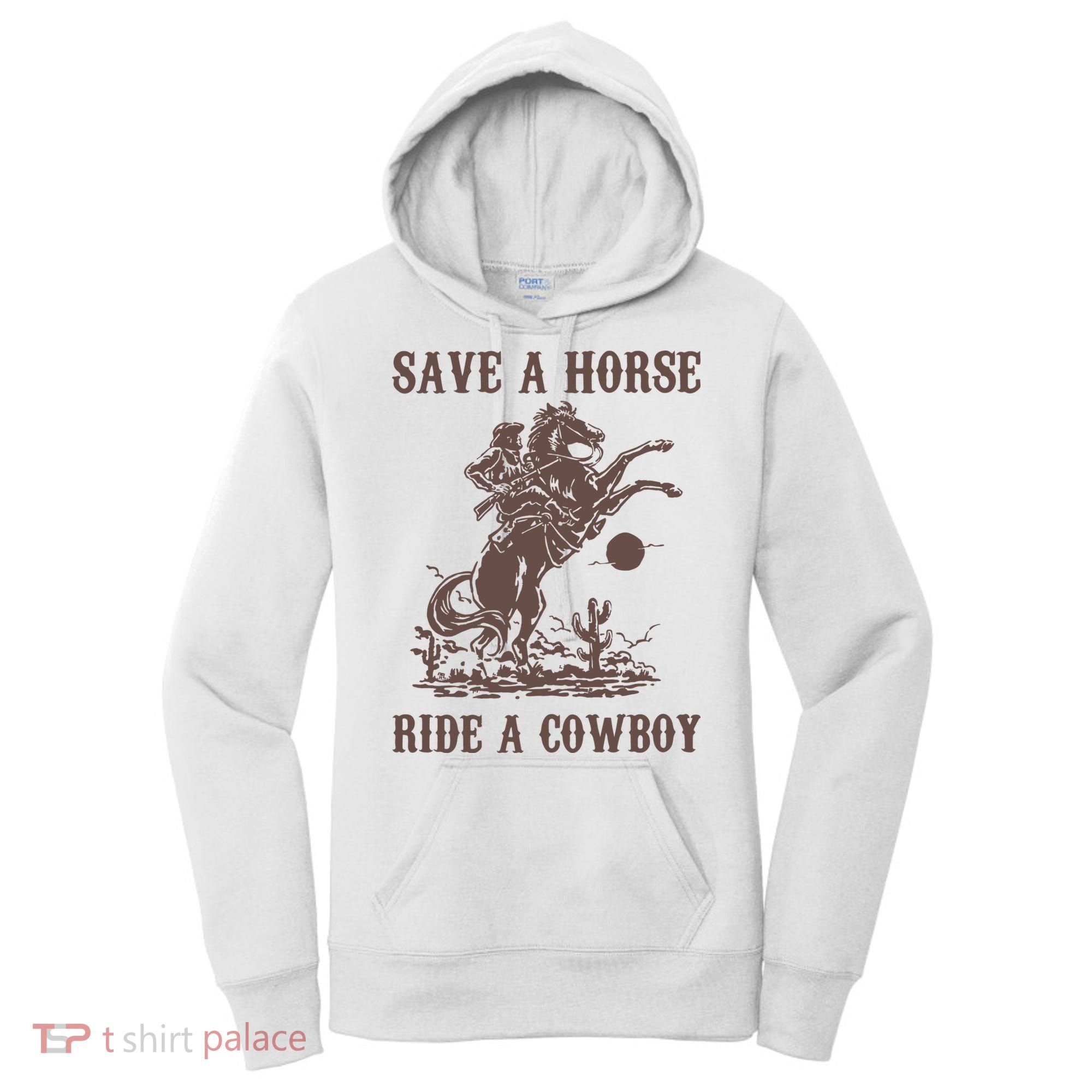Retro Save A Horse Ride A Cowboy Country Music Women's Hoodie