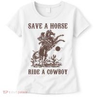 Retro Save A Horse Ride A Cowboy Country Music Women's T-Shirt thumb 0