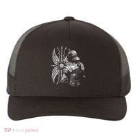 Roman Soldier Armor Imperial Gallic Scutum Ancient Rome Yupoong Adult 5-Panel Trucker Hat thumb 0