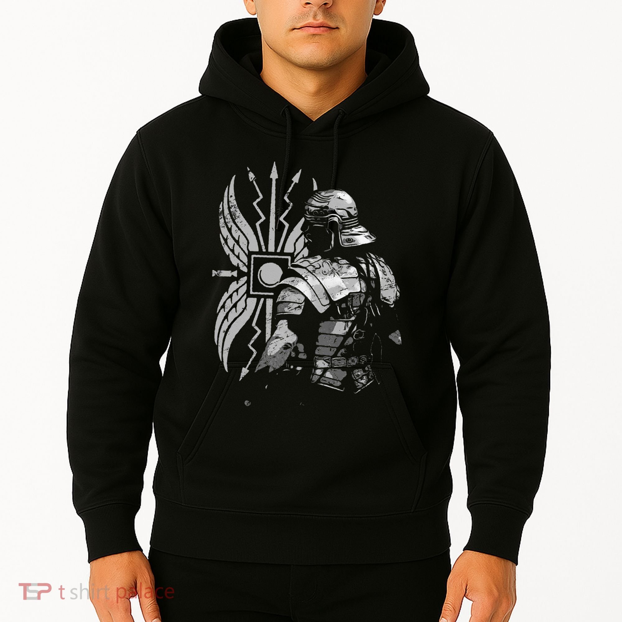 Roman Soldier Armor Imperial Gallic Scutum Ancient Rome Hoodie