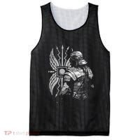 Roman Soldier Armor Imperial Gallic Scutum Ancient Rome Mesh Reversible Basketball Jersey Tank thumb 0