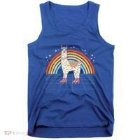 Roller Skating Alpaca Skater Skate 70s 80s Tank Top thumb 0