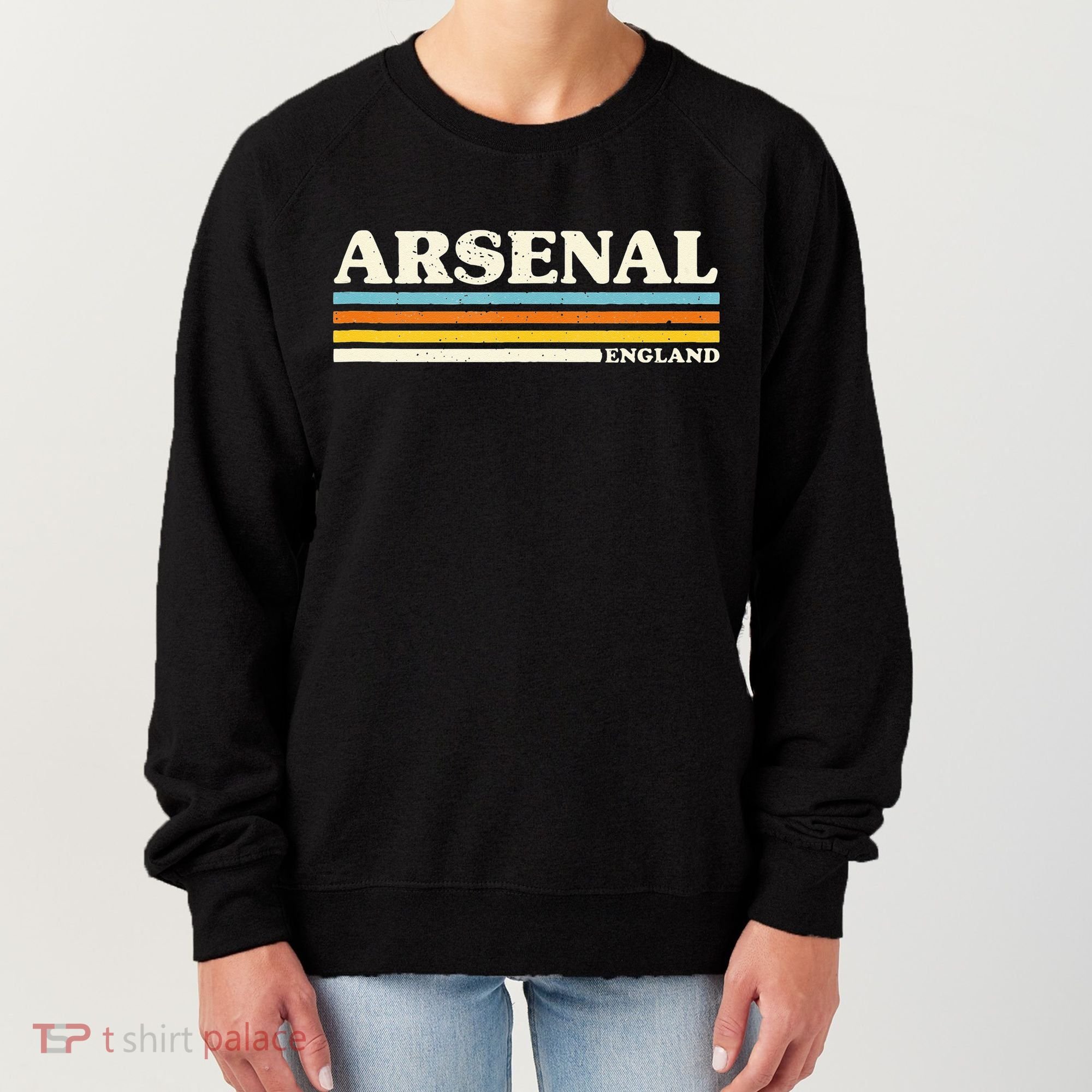 Retro Stripe Arsenal Women's Sweatshirt