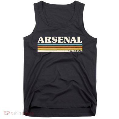 Retro Stripe Arsenal Tank Top