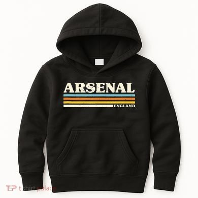 Retro Stripe Arsenal Kids Hoodie