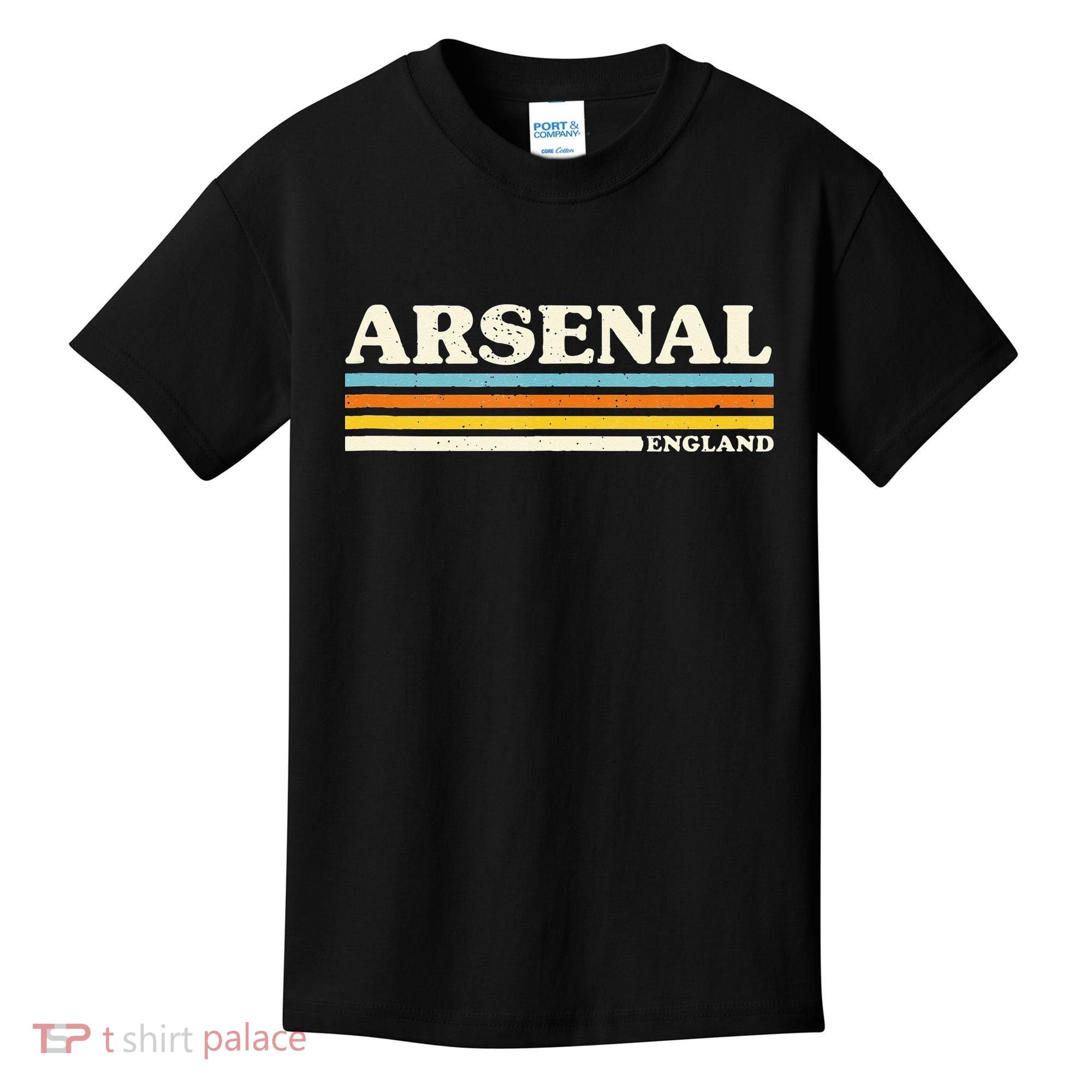 Retro Stripe Arsenal Kids T-Shirt