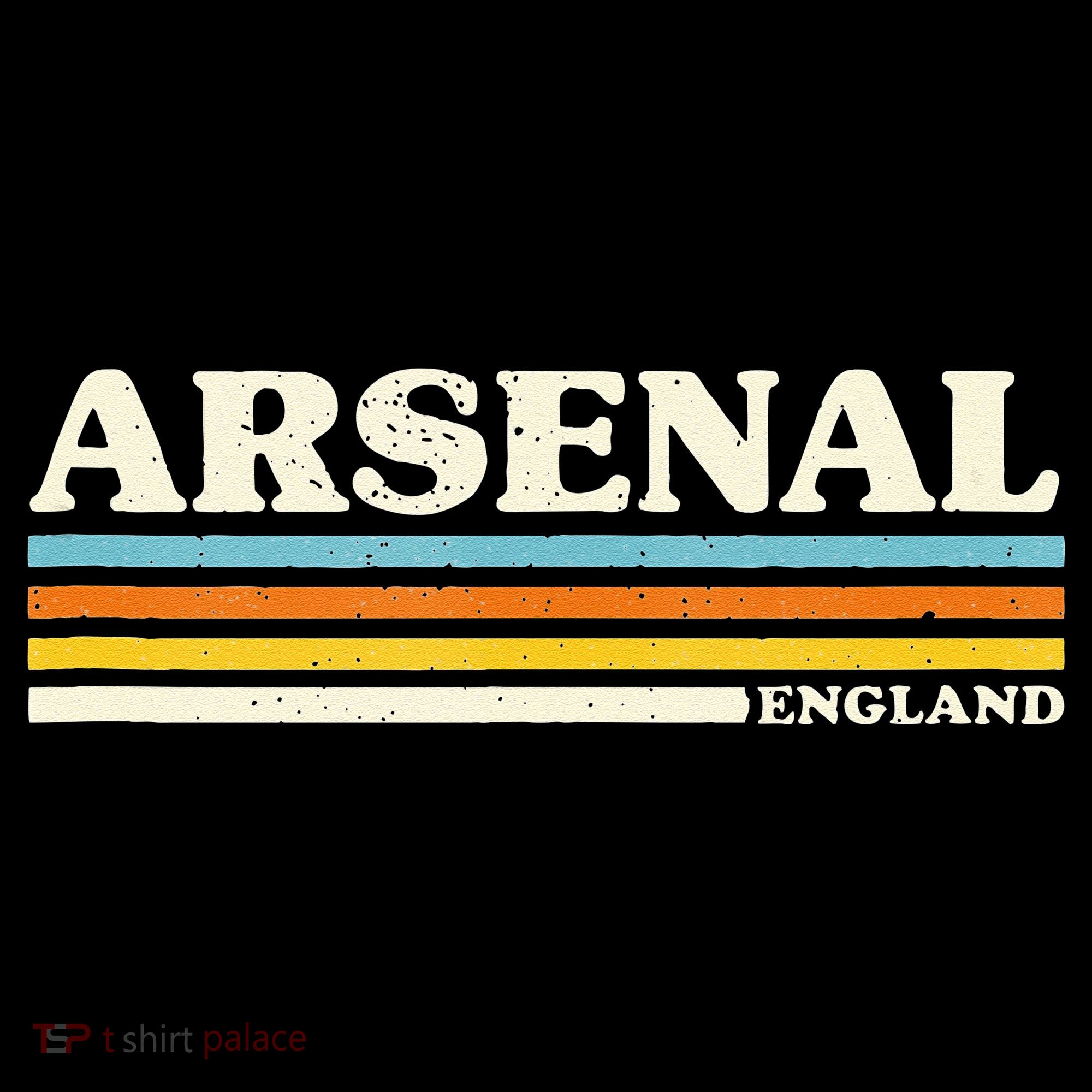 Retro Stripe Arsenal Kids T-Shirt