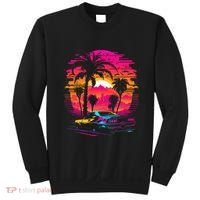 Retrowave Synthwave Aesthetic Sports Car 80s 90s Sweatshirt thumb 0