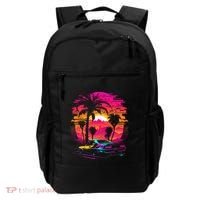 Retrowave Synthwave Aesthetic Sports Car 80s 90s Backpack thumb 0