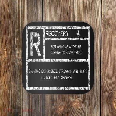 Recovery Sobriety Anniversary Sober Aa Na Coaster