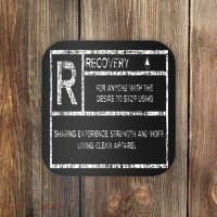 Recovery Sobriety Anniversary Sober Aa Na Coaster thumb 0