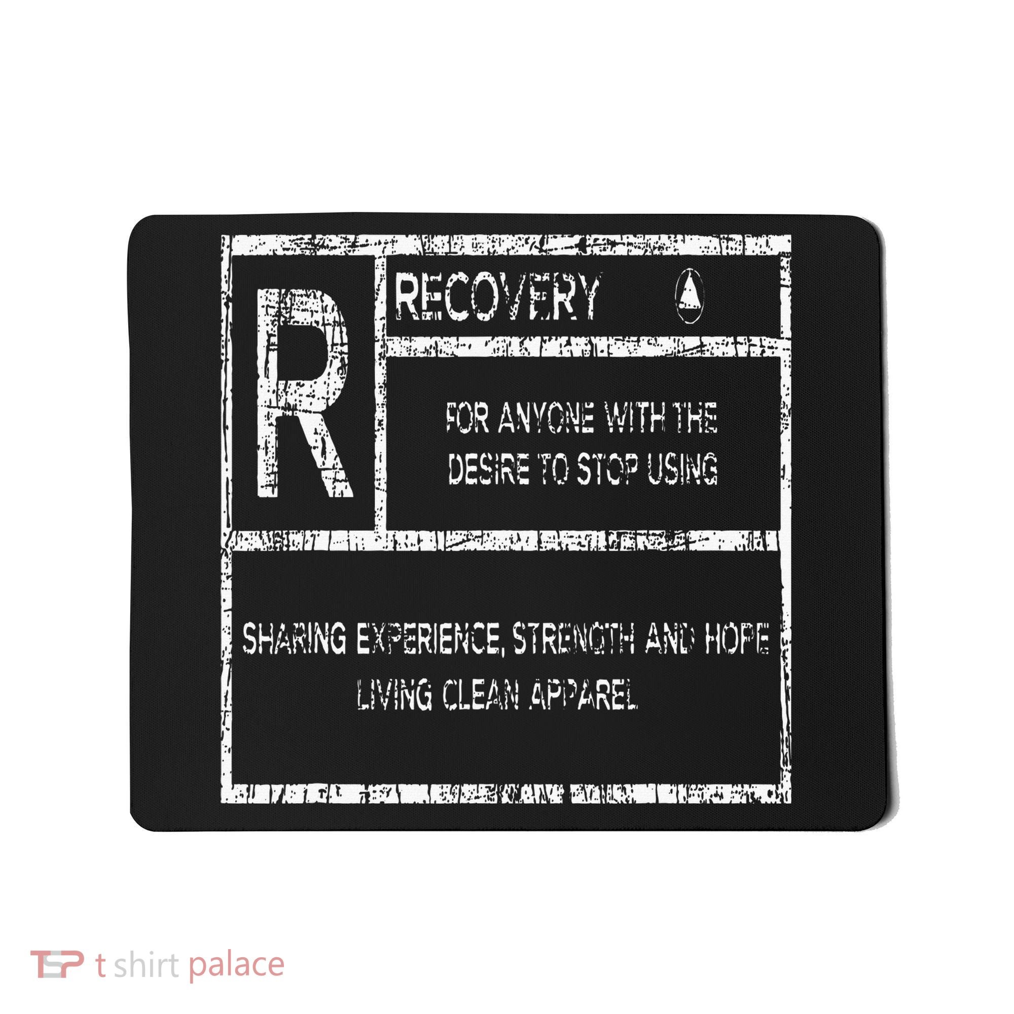 Recovery Sobriety Anniversary Sober Aa Na Mousepad