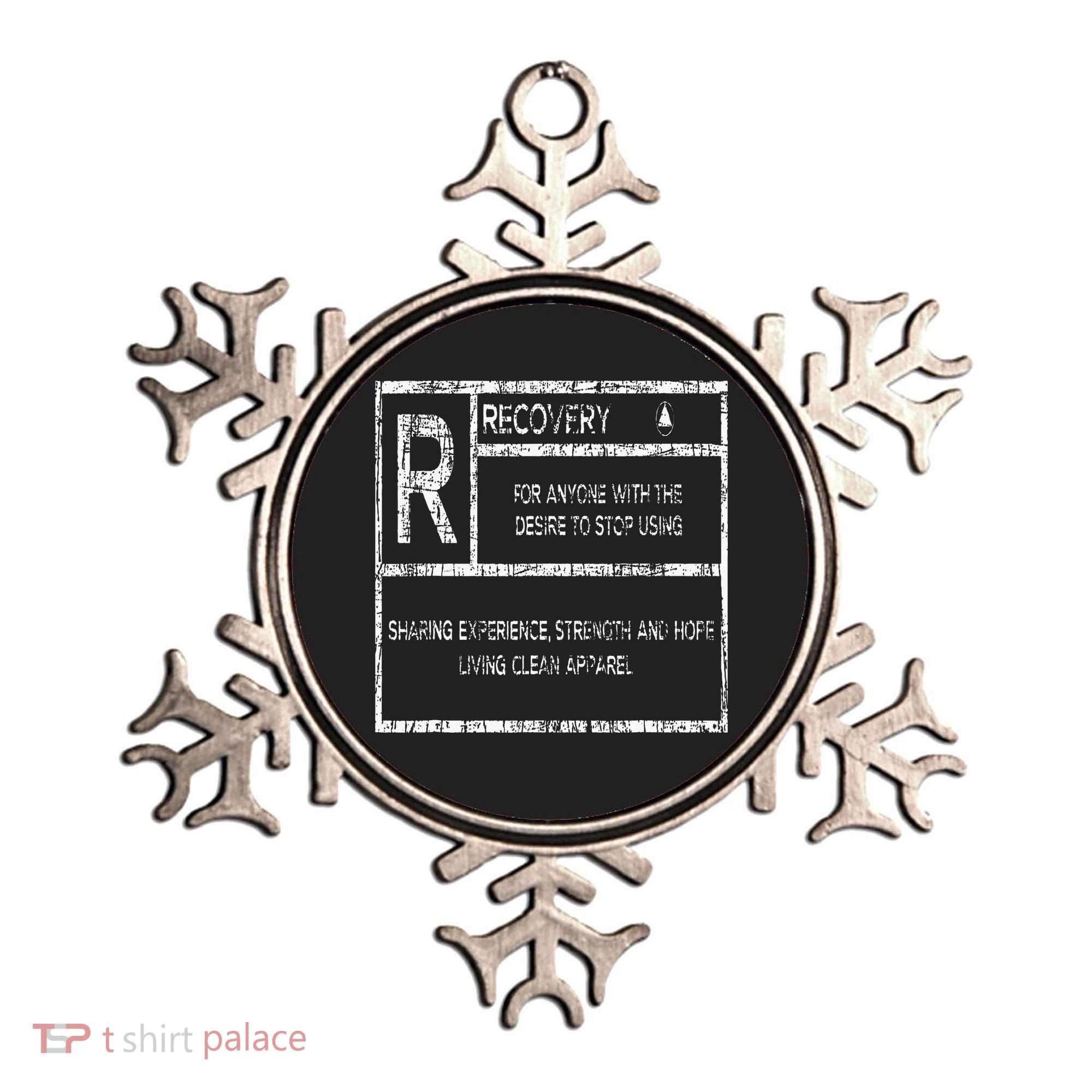 Recovery Sobriety Anniversary Sober Aa Na Ornament