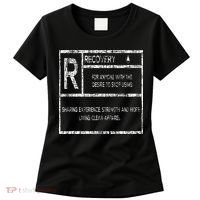 Recovery Sobriety Anniversary Sober Aa Na Women's T-Shirt thumb 0
