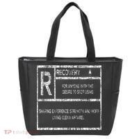 Recovery Sobriety Anniversary Sober Aa Na Tote Bag thumb 0