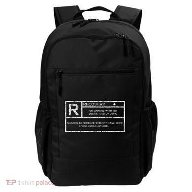 Recovery Sobriety Anniversary Sober AA NA Backpack
