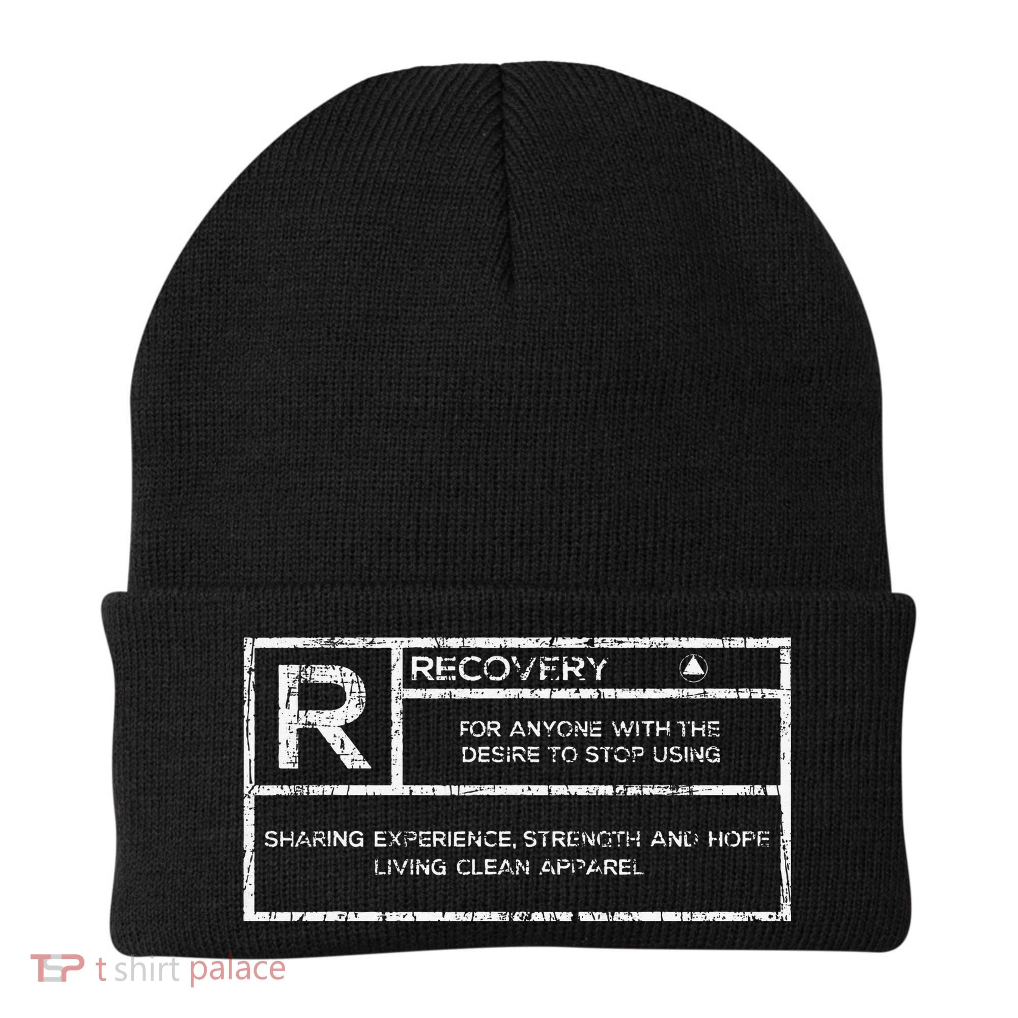 Recovery Sobriety Anniversary Sober AA NA Beanie