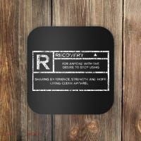 Recovery Sobriety Anniversary Sober AA NA Coaster thumb 0