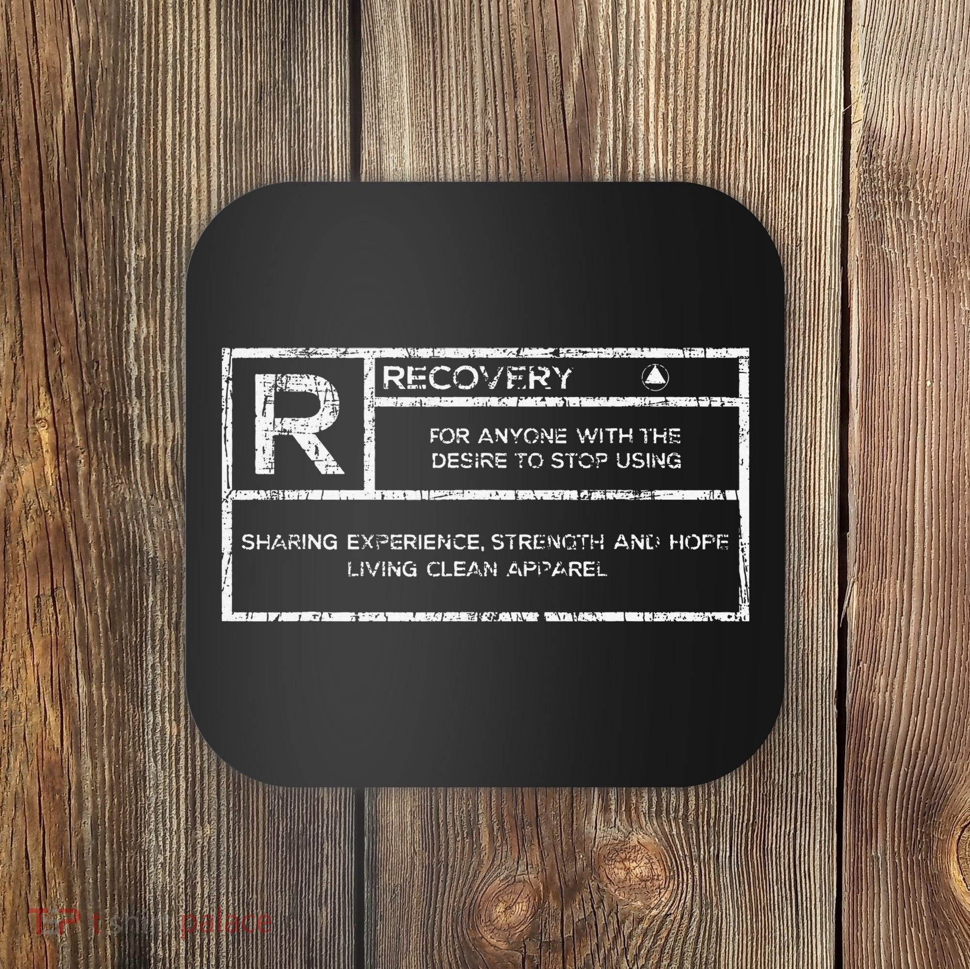 Recovery Sobriety Anniversary Sober AA NA Coaster