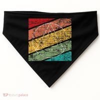 Retro Sobriety Anniversary Sober Aa Na Recovery USA-Made Doggie Bandana thumb 0