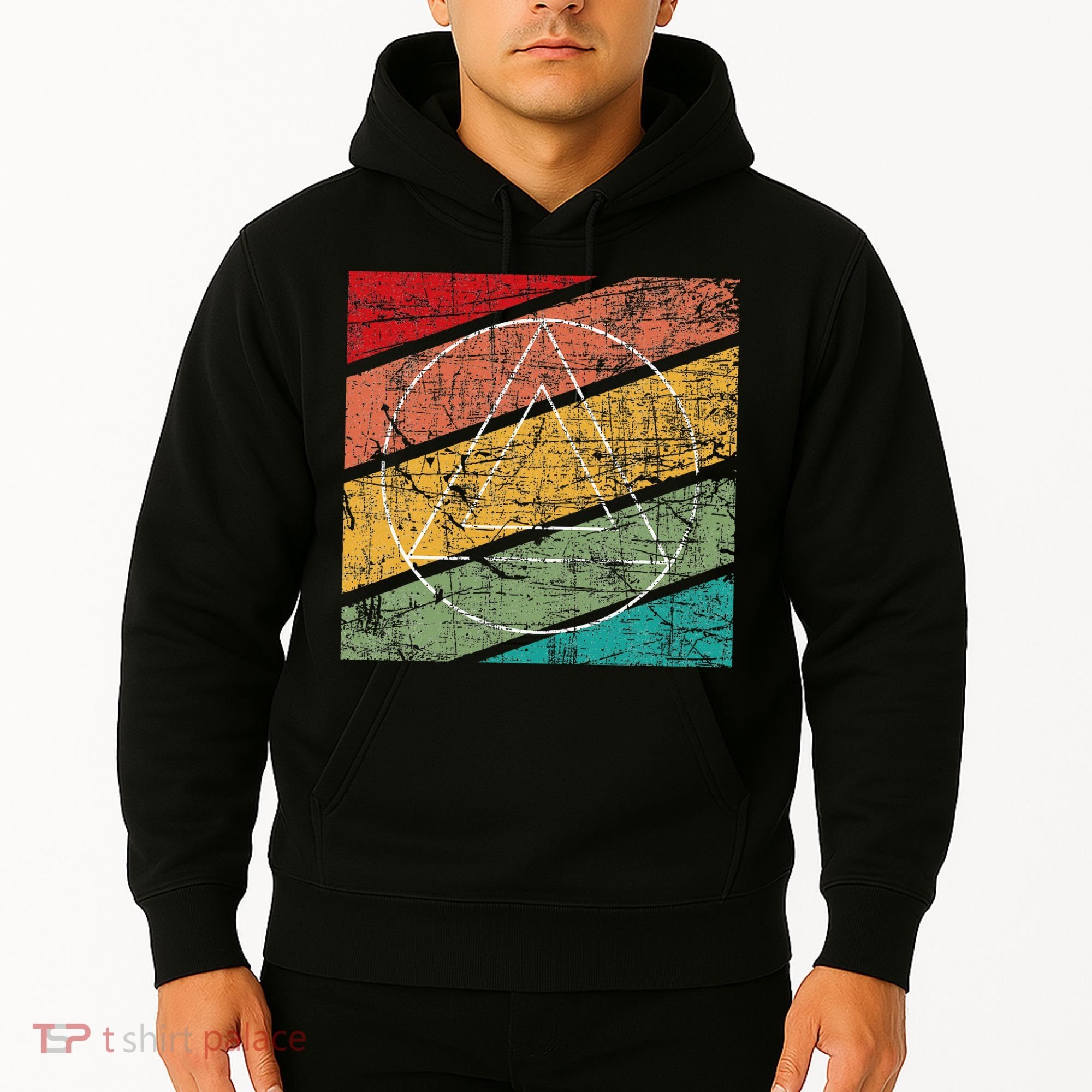 Retro Sobriety Anniversary Sober Aa Na Recovery Hoodie