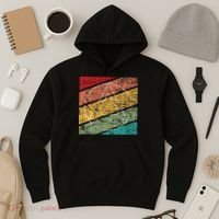 Retro Sobriety Anniversary Sober Aa Na Recovery Hoodie thumb 3