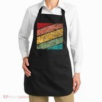 Retro Sobriety Anniversary Sober Aa Na Recovery Apron thumb 2