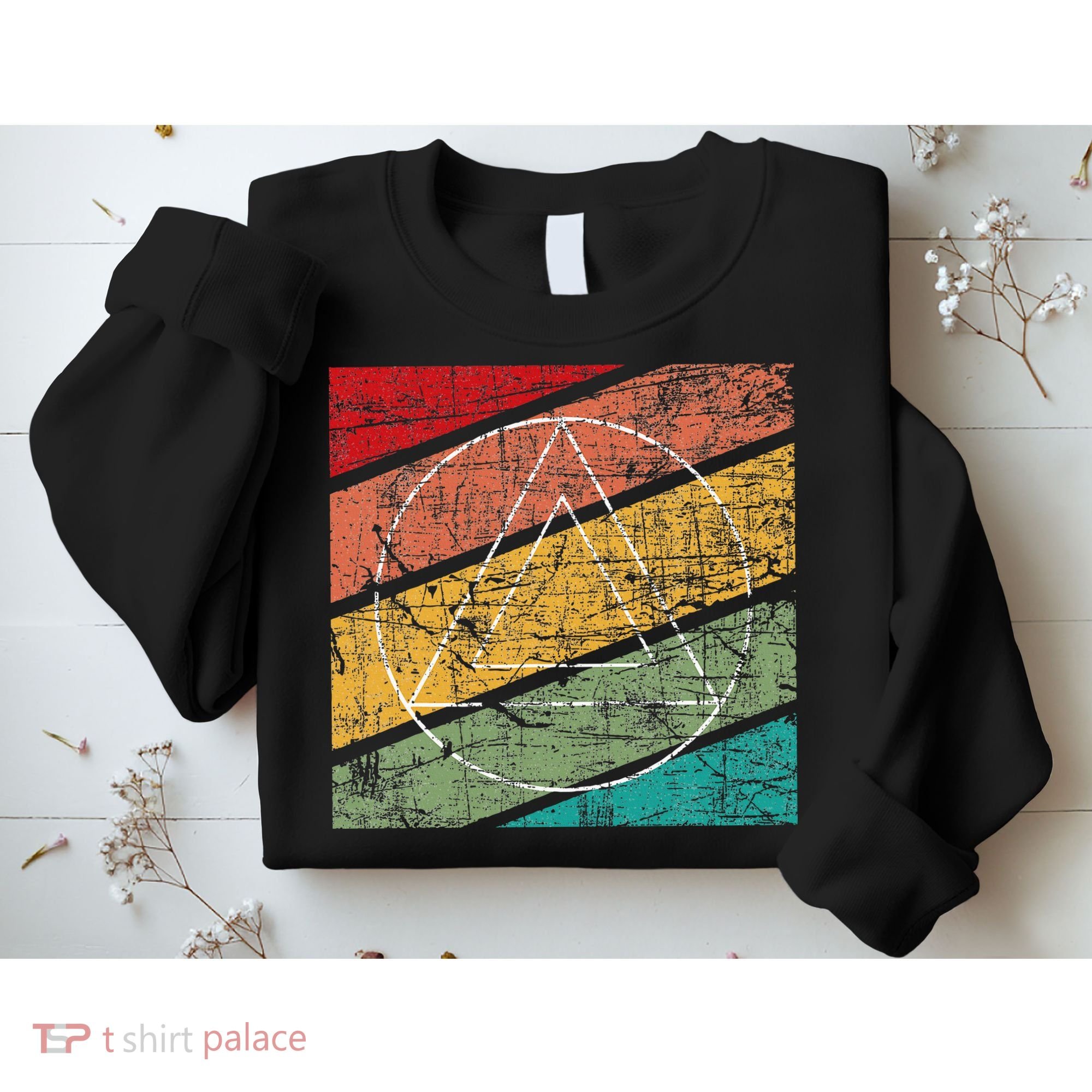 Retro Sobriety Anniversary Sober Aa Na Recovery Sweatshirt