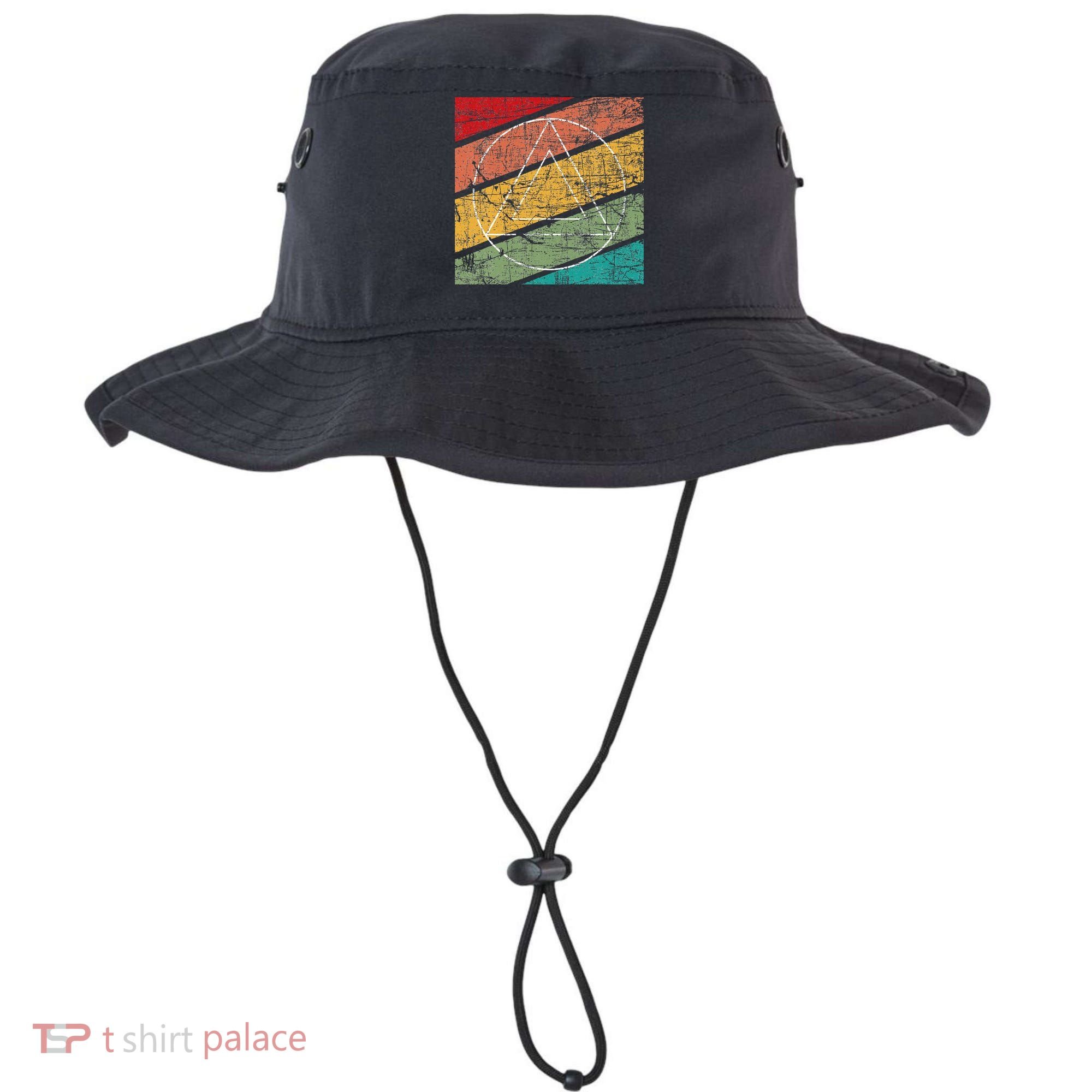 Retro Sobriety Anniversary Sober Aa Na Recovery Bucket Hat