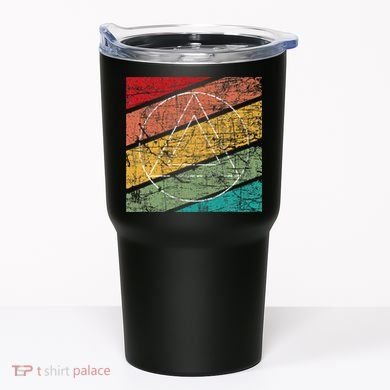 Retro Sobriety Anniversary Sober Aa Na Recovery Tumbler