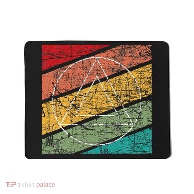 Retro Sobriety Anniversary Sober Aa Na Recovery Mousepad