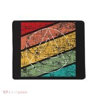 Retro Sobriety Anniversary Sober Aa Na Recovery Mousepad thumb 0