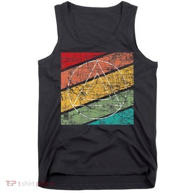 Retro Sobriety Anniversary Sober Aa Na Recovery Tank Top