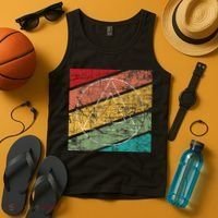 Retro Sobriety Anniversary Sober Aa Na Recovery Tank Top thumb 4