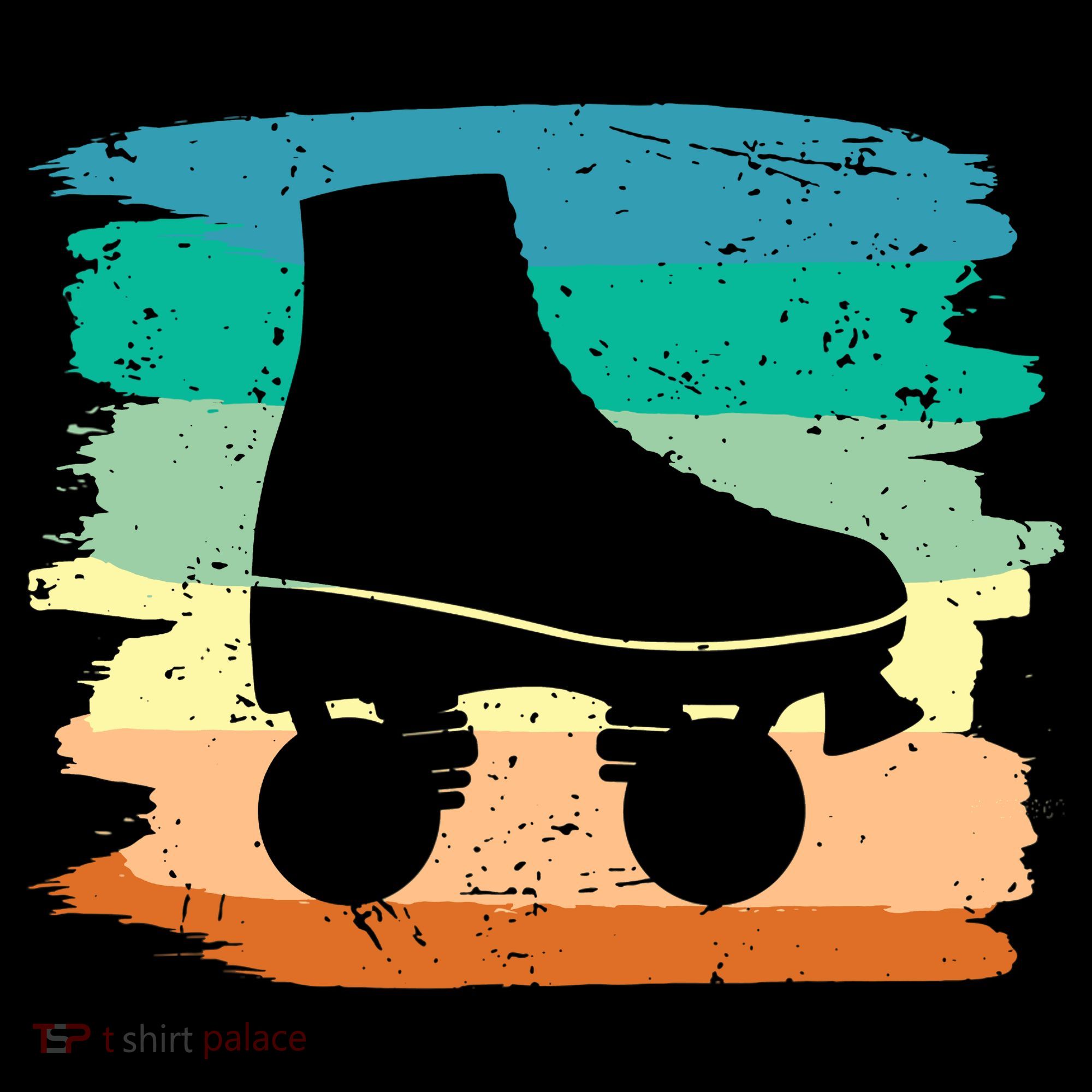 Roller Skating Art 80s Roller Derby Rollerskate Backpack