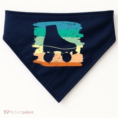 Roller Skating Art 80s Roller Derby Rollerskate USA-Made Doggie Bandana