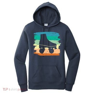Roller Skating Art 80s Roller Derby Rollerskate Women's Hoodie