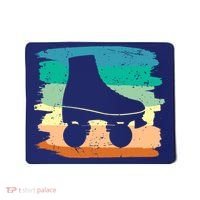 Roller Skating Art 80s Roller Derby Rollerskate Mousepad thumb 0
