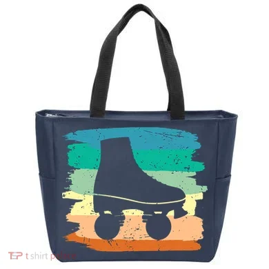 Roller Skating Art 80s Roller Derby Rollerskate Tote Bag