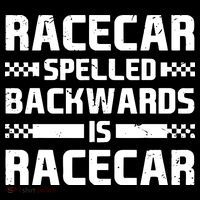 Racecar Spelled Backwards Is Racecar Long Sleeve Shirt thumb 2