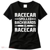 Racecar Spelled Backwards Is Racecar Women's T-Shirt thumb 0